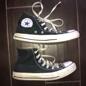 black converse used